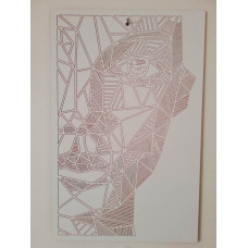 Decorative womans face
