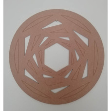 Round decorative wall decor