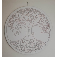 Tree of life wall spiritual art