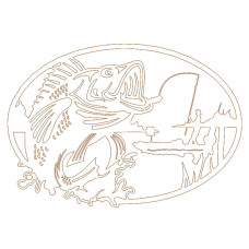 Fishing fish scene Fishing fish scene