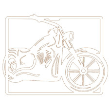 Harley Davidson Motorbike in Frame Harley Davidson Motorbike in Frame